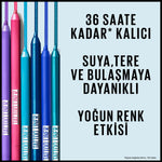 Maybelline Tattoo Liner Gel Eyeliner 301 Purple Pop - Long-Lasting, Waterproof Eyeliner for Vibrant Eye Makeup