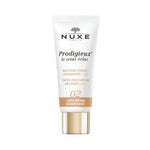 Nuxe Prodigieux Tinted Moisturizing BB Cream 30ml - 02 Medium Shade, Hydrating Makeup for Dry Skin