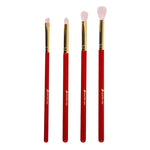 Nascita Makeup Brush Set - 4 Piece Eye Makeup Brushes for Eyeshadow & Eyeliner Application
