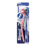 Signal Ergonomic Manual Toothbrush for Effective Oral Hygiene - Comfortable Brushing Experience - 1+1 Offer