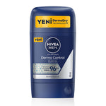 Nivea Derma Control Clinical Men's Deodorant Stick - Long Lasting Sweat Protection, Anti-Perspirant, 1.69 fl oz