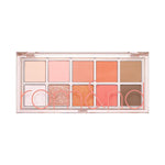 rom&nd Better Than Palette Eyeshadow Palette 08 Peach Dalhia Garden - Versatile Makeup Eyeshadow Palette with 10 Color Combinations