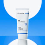 WELLAGE Real Hyaluronic Blue Sun Cream SPF50+ PA++++ 50ml