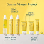Caudalie Vinosun Protect High Protection Cream SPF 50+ - Eco-Friendly, Vegan, Non-Greasy Sunscreen for Daily Use