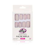 Eklips Artificial Nails, Press-on Nails for Salon-Quality Look at Home - Easy Application, Customizable Length & Shape