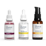 The Purest Solutions Skincare Set - Exfoliating, Brightening, Anti-aging with AHA, BHA, and Vitamin C