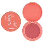 Beaulis Cream Blush 558 Hot Coral - Natural Makeup, Long-Lasting, Easy Application