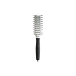 Olivia Garden Double Tunnel Hair Brush - Silver, Detangling & Styling for Long/Curly Hair